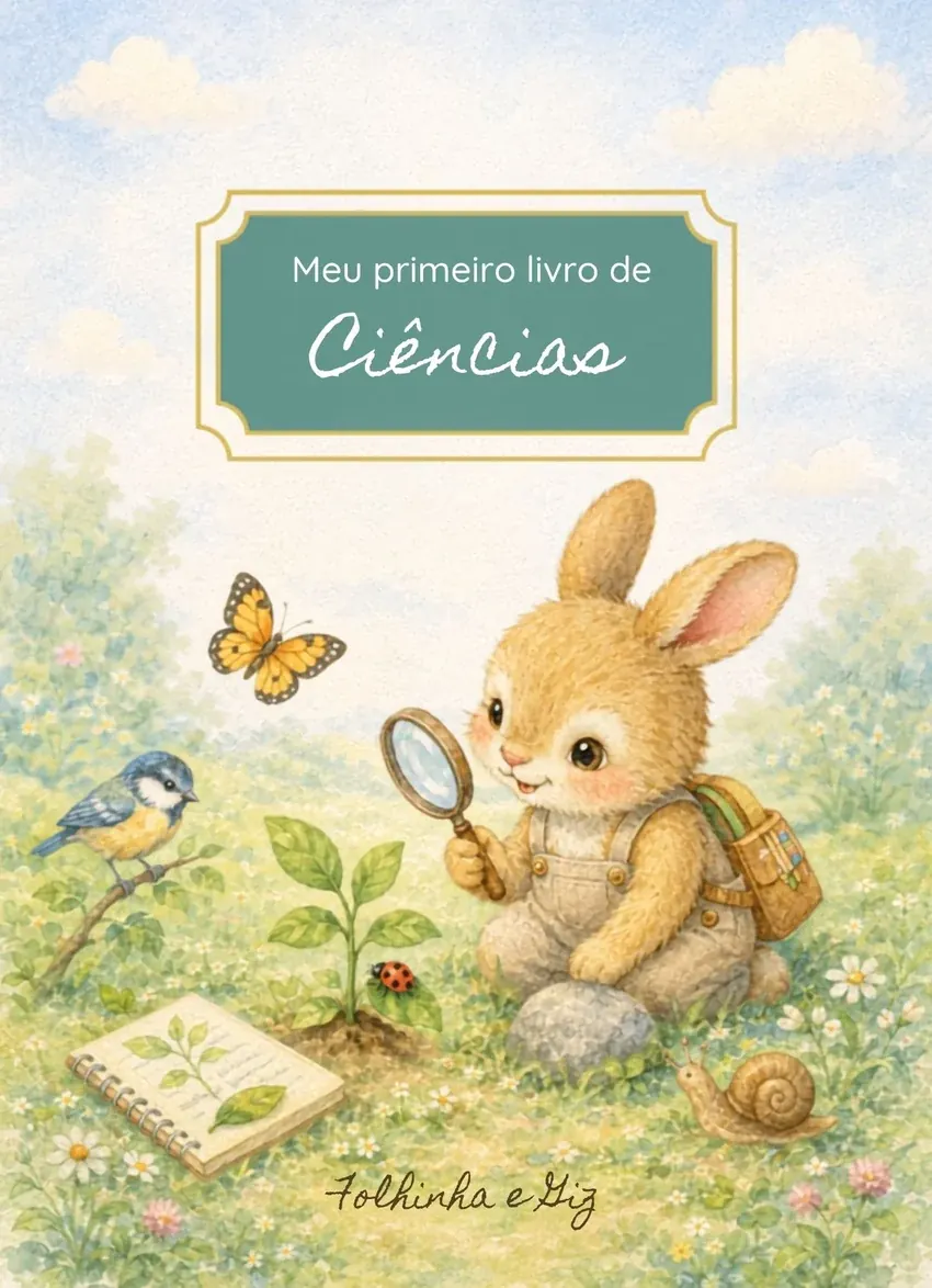 Capa do Meu primeiro livro de Ciências