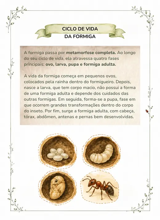 Página real do Livro de Ciências — exemplo 11